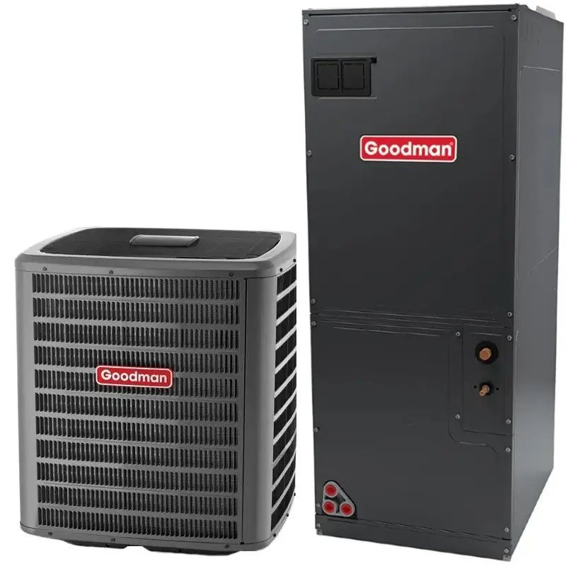 Goodman 1.5 Ton 14.3 SEER2 Heat Pump Split System - R410A Single Stage - Multi-Positional