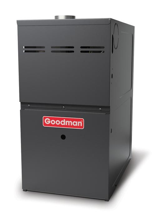 Goodman 80% 80,000 BTU Variable Speed Modulating Gas Furnace - 21" Width - Upflow / Horizontal