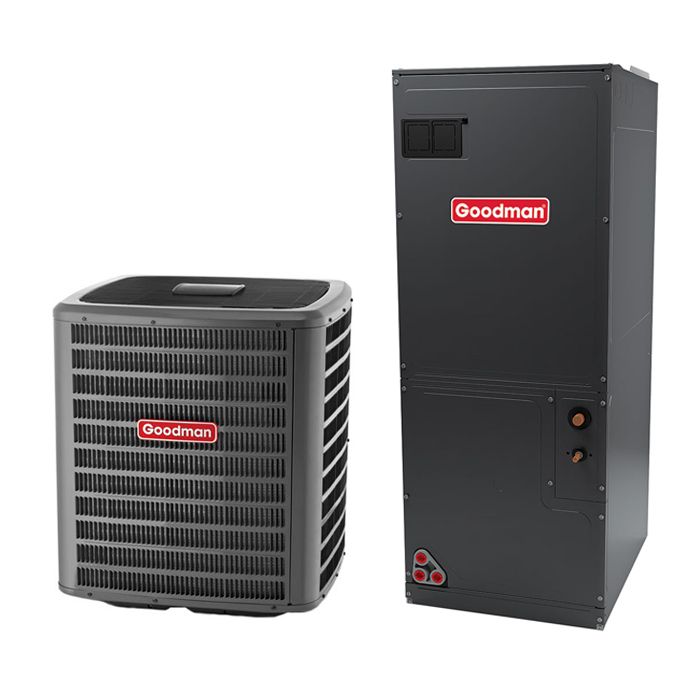 Goodman 4 Ton 17.2 SEER Air Conditioner Split System - R410A Two Stage - Multi-Positional