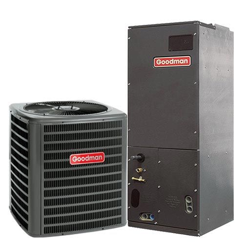 Goodman 5 Ton 14 SEER Heat Pump Split System - R410A Single Stage - Multi-Positional