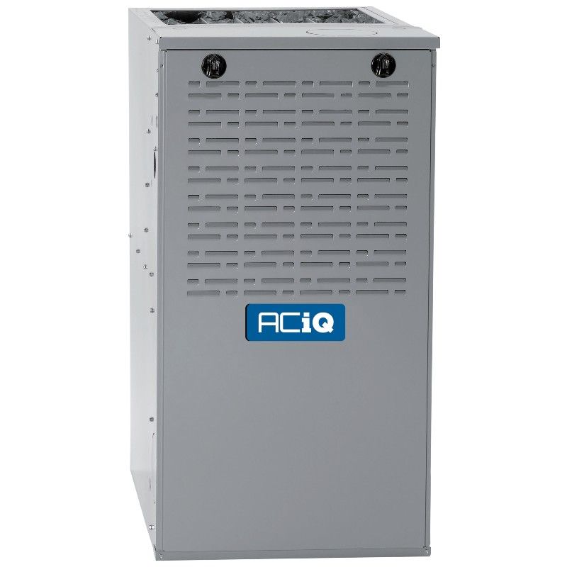 Goodman 96% 120,000 BTU Single Stage Gas Furnace - 24.5" Width - Upflow / Horizontal – Scratch & Dent – Moderate Damage