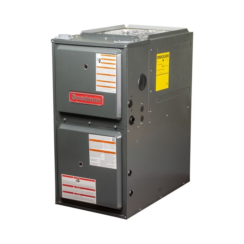 Goodman 92% 100,000 BTU Single Stage Gas Furnace - 21" Width - Upflow / Horizontal – Scratch & Dent – Minimal Damage