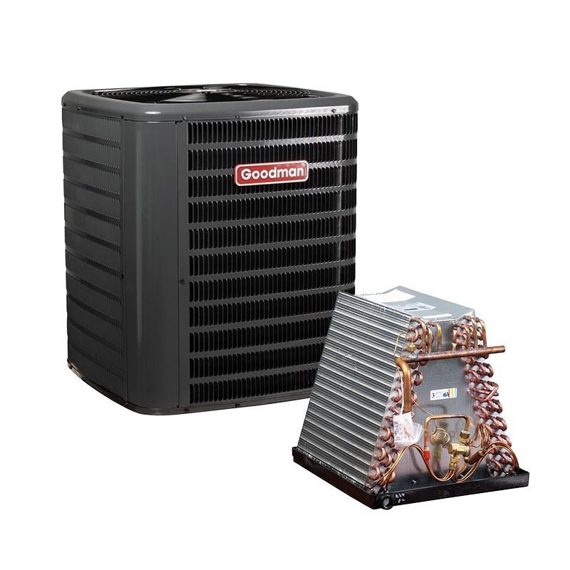 Goodman 2 Ton 14.3 SEER2 Air Conditioner with Mobile Home Coil - R32