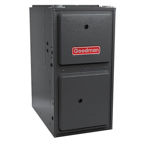 Goodman 96% 80,000 BTU Two Stage Gas Furnace - 21" Width - Upflow / Horizontal – Scratch & Dent – Minimal Damage